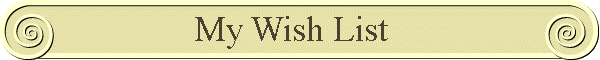 my wish list page