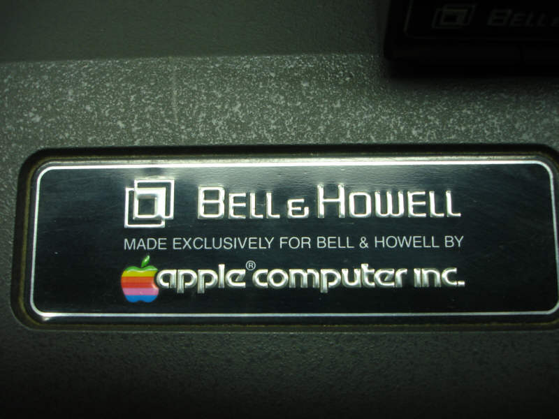Bell & Howell black Apple 2 plus