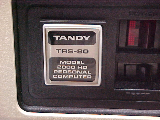 tandy model 2000hd