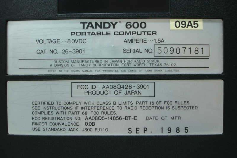 trs80 model 600
